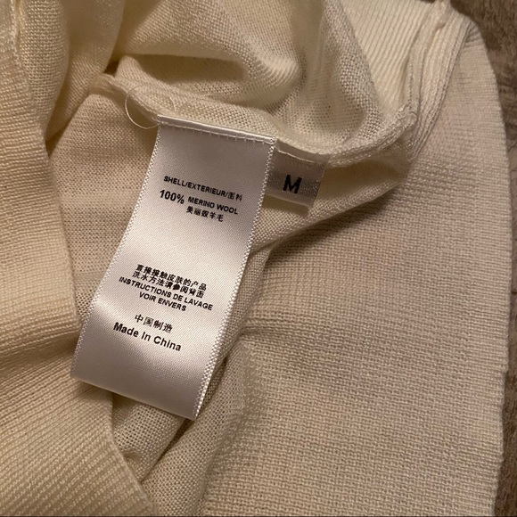 Loewe Cream Elephant 100% Merino Wool Sweater - Picture 3 of 4